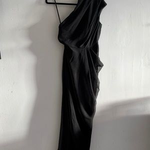 Camilla & Marc Crinkle Silk Gown